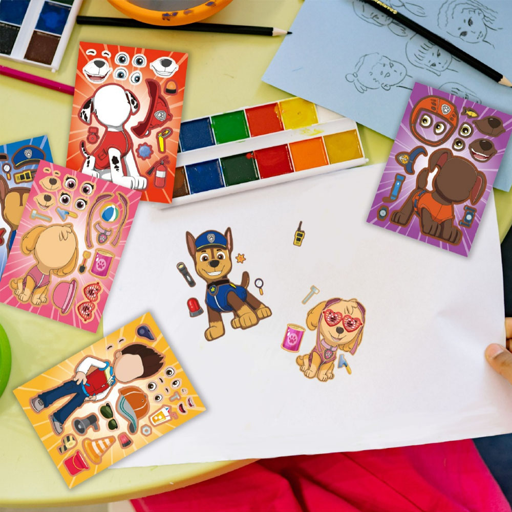 Bicycle Helmet - 16 STKS PAW Patrol-puzzel DIY Maak
