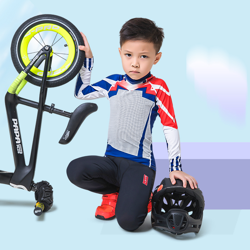 Cycling Gear Kids - 2021 Wielertrui Set voor Kinderen Ademend