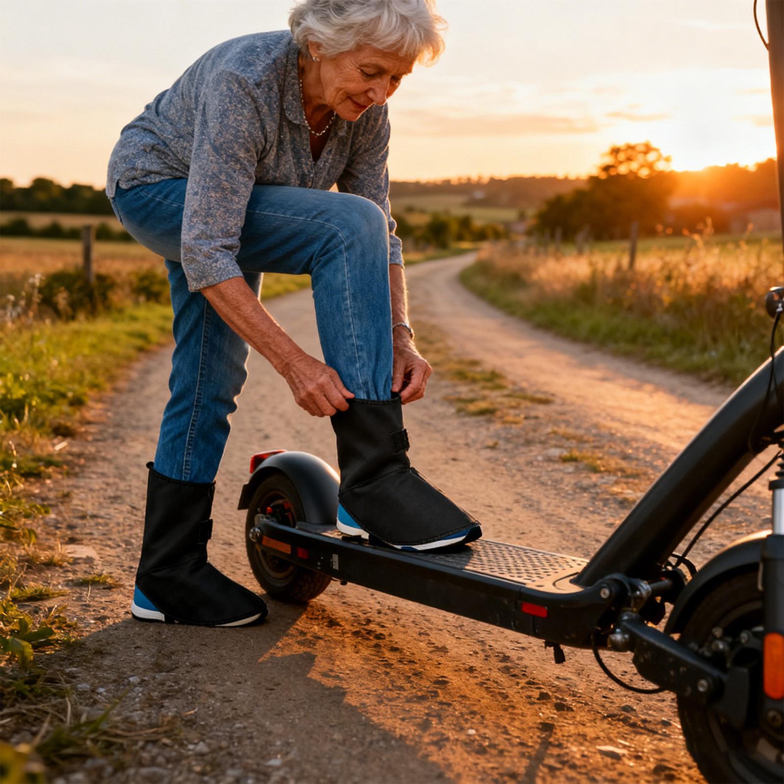 Cycling Gear For Winter - Waterdichte fietsoverschoenen Warme voetuitrusting Overschoenen voor