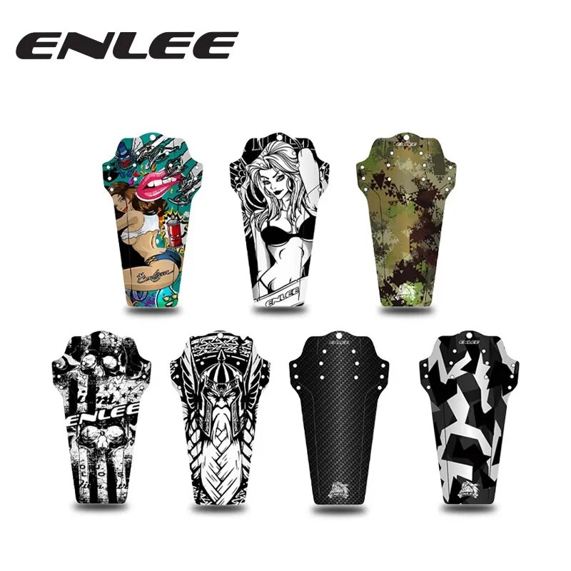 Bike Fender Set - ENLEE Fiets Spatborden Voor/Achter Wiel Universele
