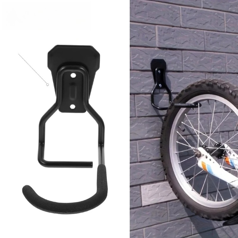 Cycling Gear Wall Hanger - Fietswandhouder van ijzer, opbergrek, hangerkit -