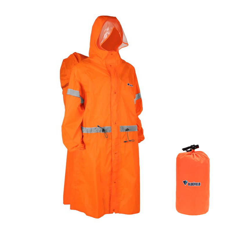 Cycling Gear Rain - Unisex reflecterende outdoor klimtas rugzak regenjas