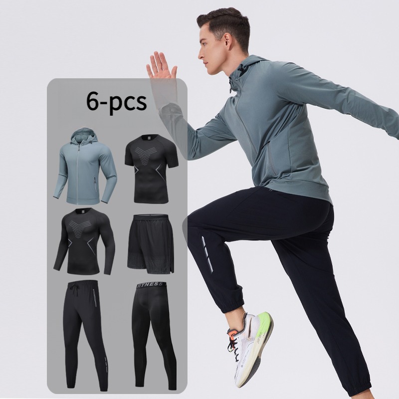 6-delige sportkledingset voor  - Cycling Gear Man recensie en prijs