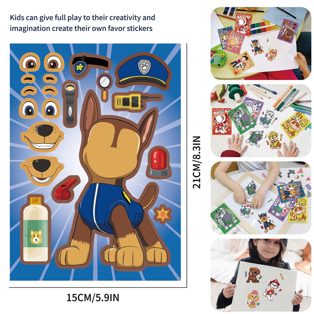16 STKS PAW Patrol-puzzel DIY  - Bicycle Helmet recensie en prijs