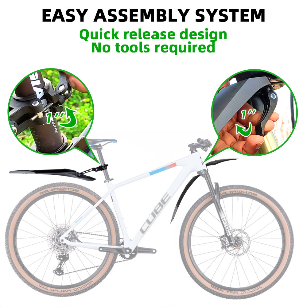 RBRL MTB Fiets Spatbord Quick- - Bike Fender Set recensie en prijs