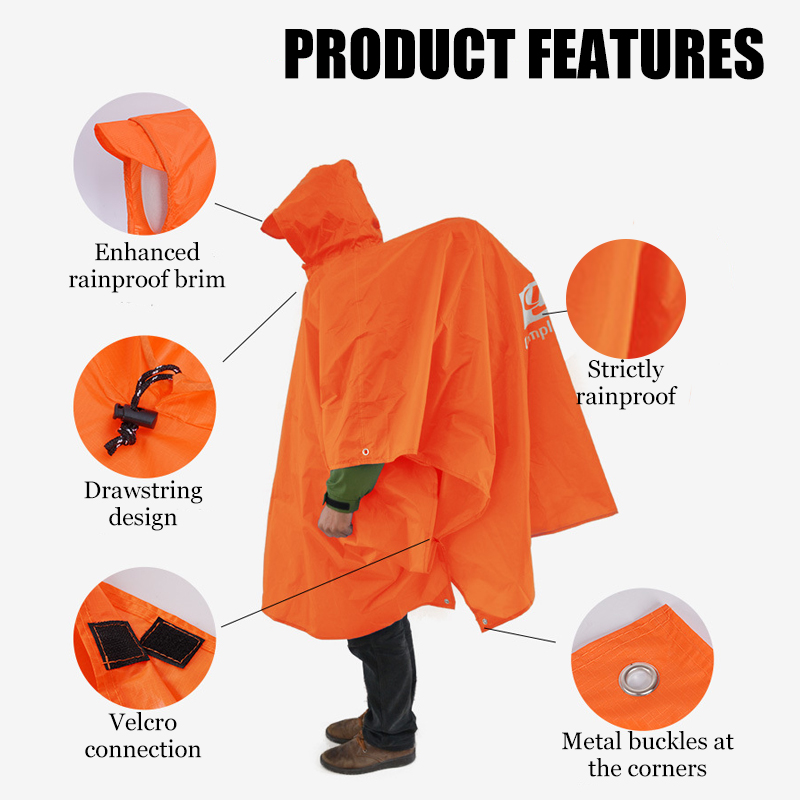 3-in-1 Lichtgewicht regenponch - Cycling Gear Rain recensie en prijs