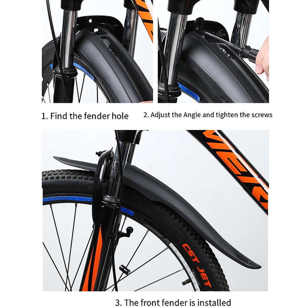 Mountainbike Spatbord Set MTB  - Bike Fender Set recensie en prijs