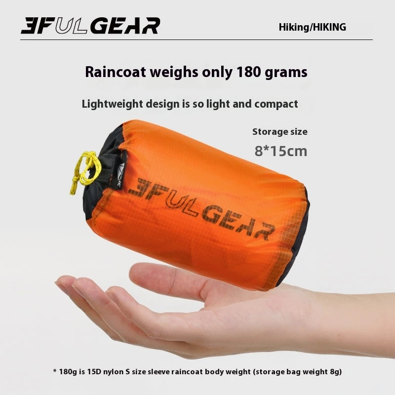 3F UL GEAR Rits Regenjas 15D N - Cycling Gear Rain recensie en prijs