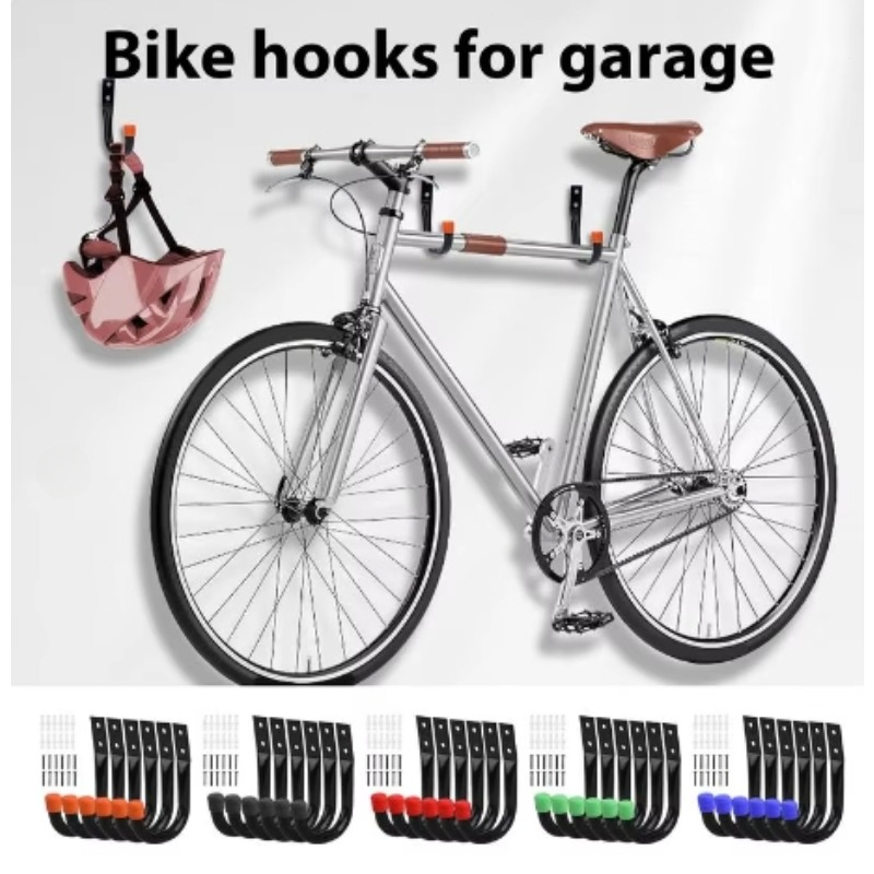 6 stks/set Fiets Muurbevestigi - Cycling Gear Wall Hanger recensie en prijs