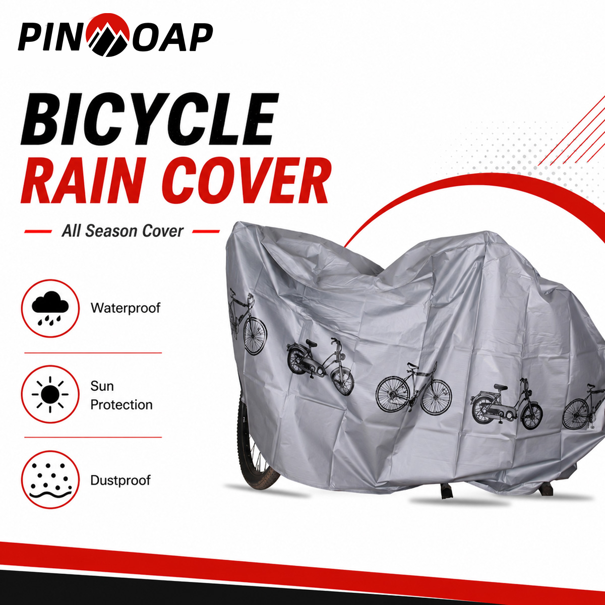 PINMOAP Universele fietsregenh - Cycling Gear Rain recensie en prijs