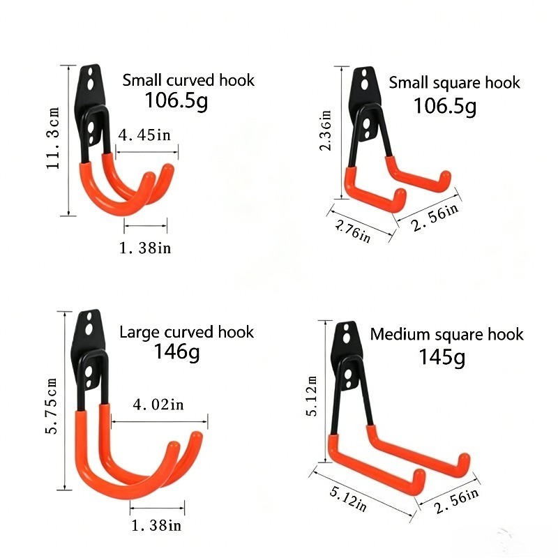 Garagehaken Heavy Duty wandgem - Cycling Gear Wall Hanger recensie en prijs