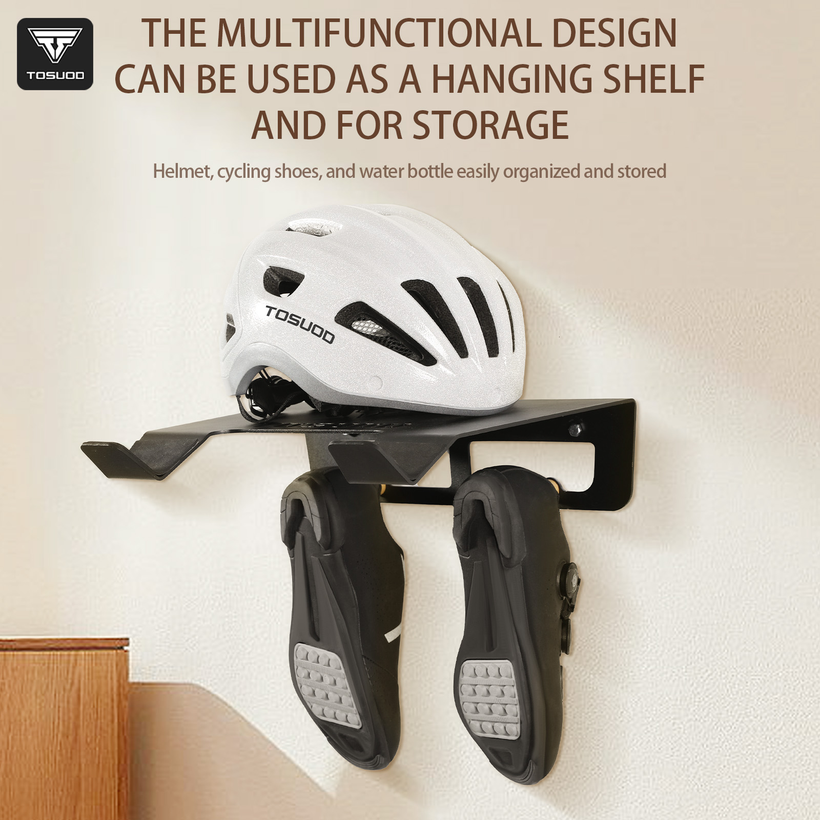 TOSUOD Fietswandhouder Staal S - Cycling Gear Wall Hanger recensie en prijs