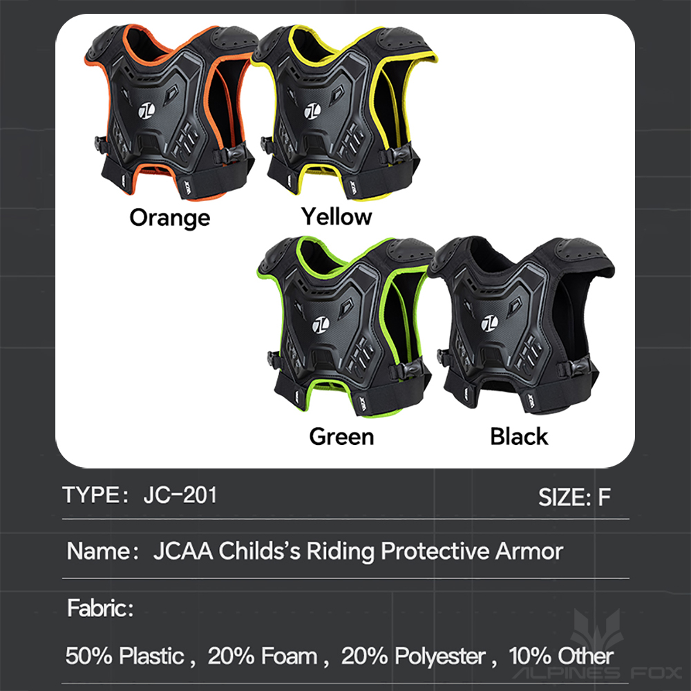 Kinderen Motocross Body Armor  - Cycling Gear Kids recensie en prijs