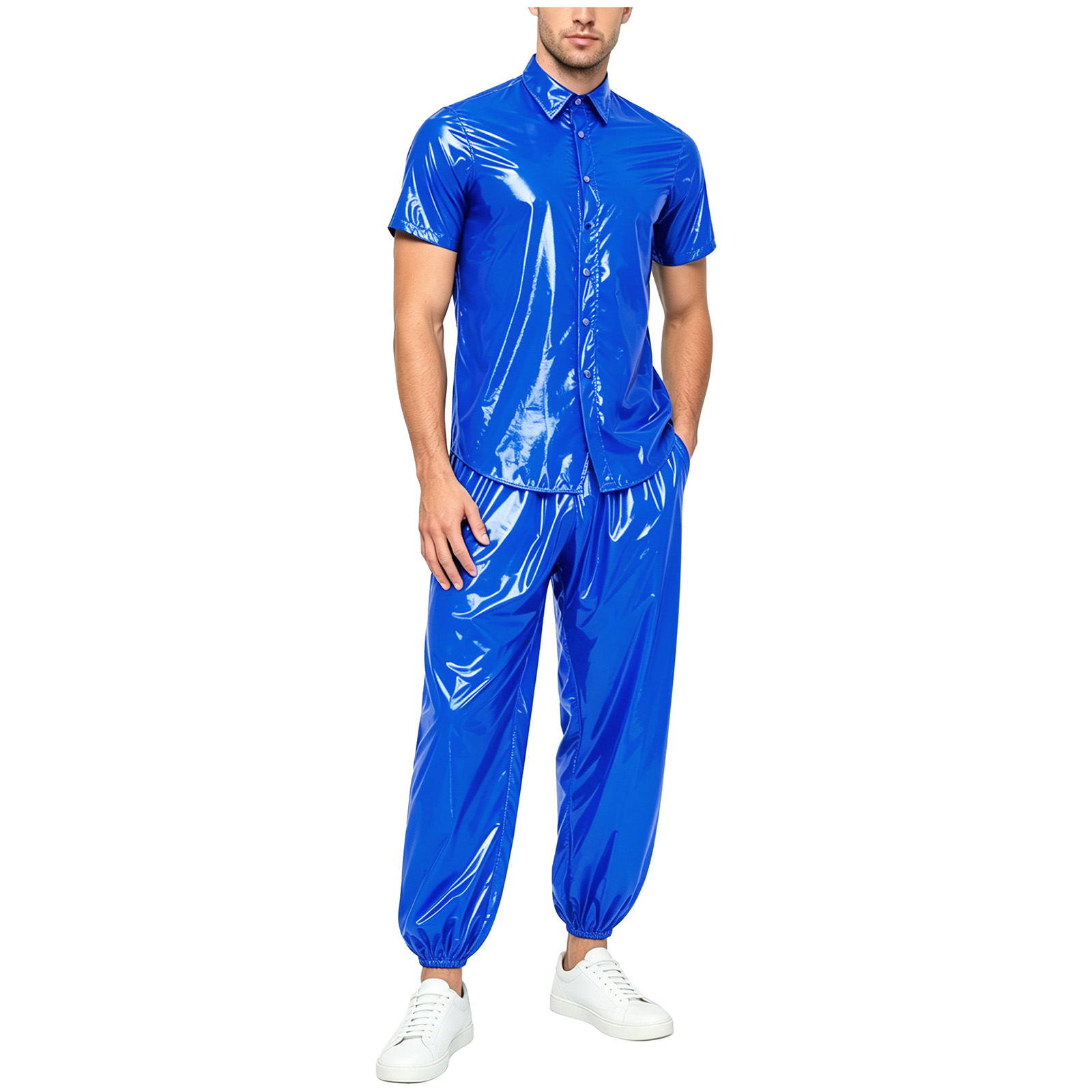 Heren glanzende waterdichte sh - Cycling Gear Rain recensie en prijs