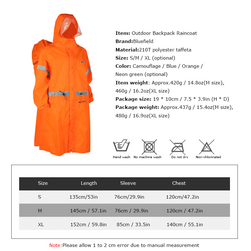 Unisex reflecterende outdoor k - Cycling Gear Rain recensie en prijs