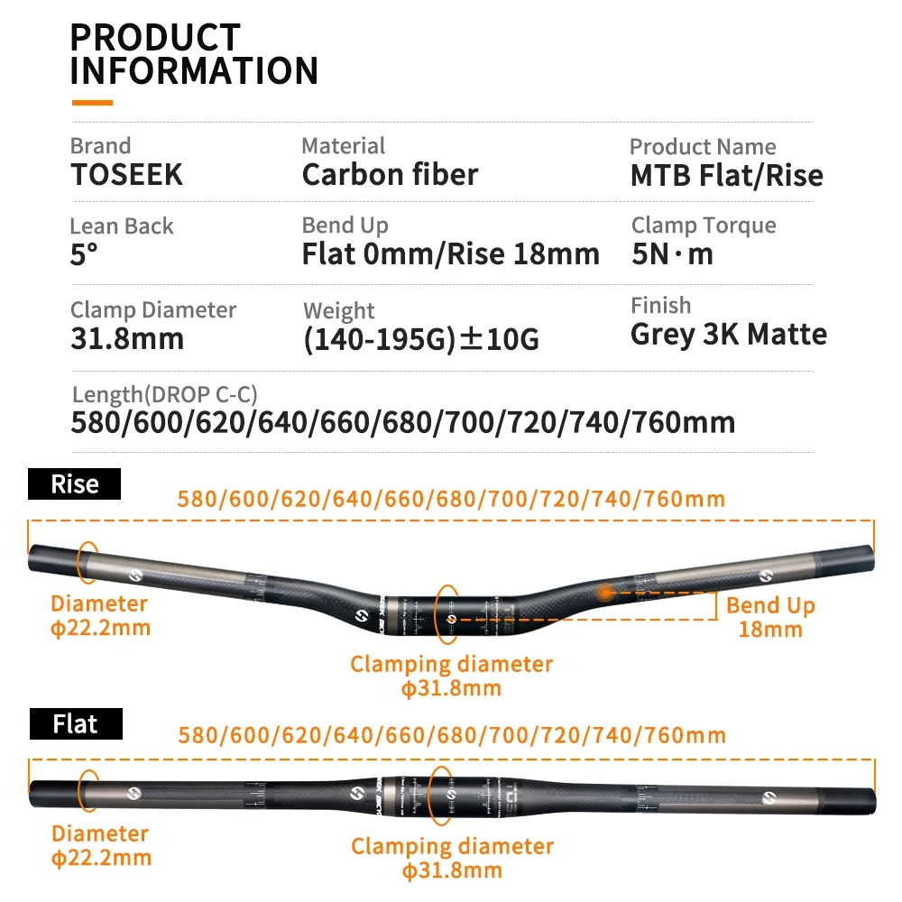 TOSEEK Matte 3K Carbon Fiber S - Carbon Fiber Saddle recensie en prijs