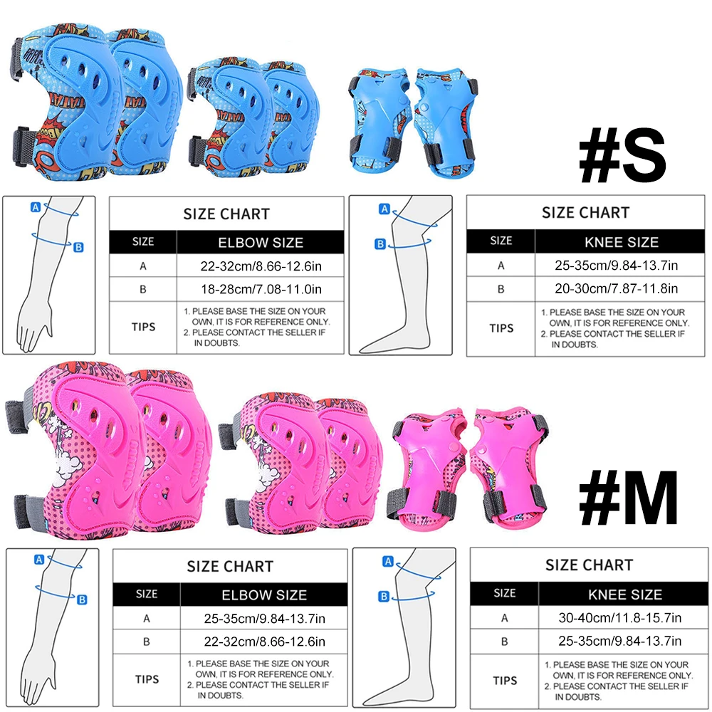 6 Stuks Kids 3-12 Jaar Knie El - Cycling Gear Kids recensie en prijs