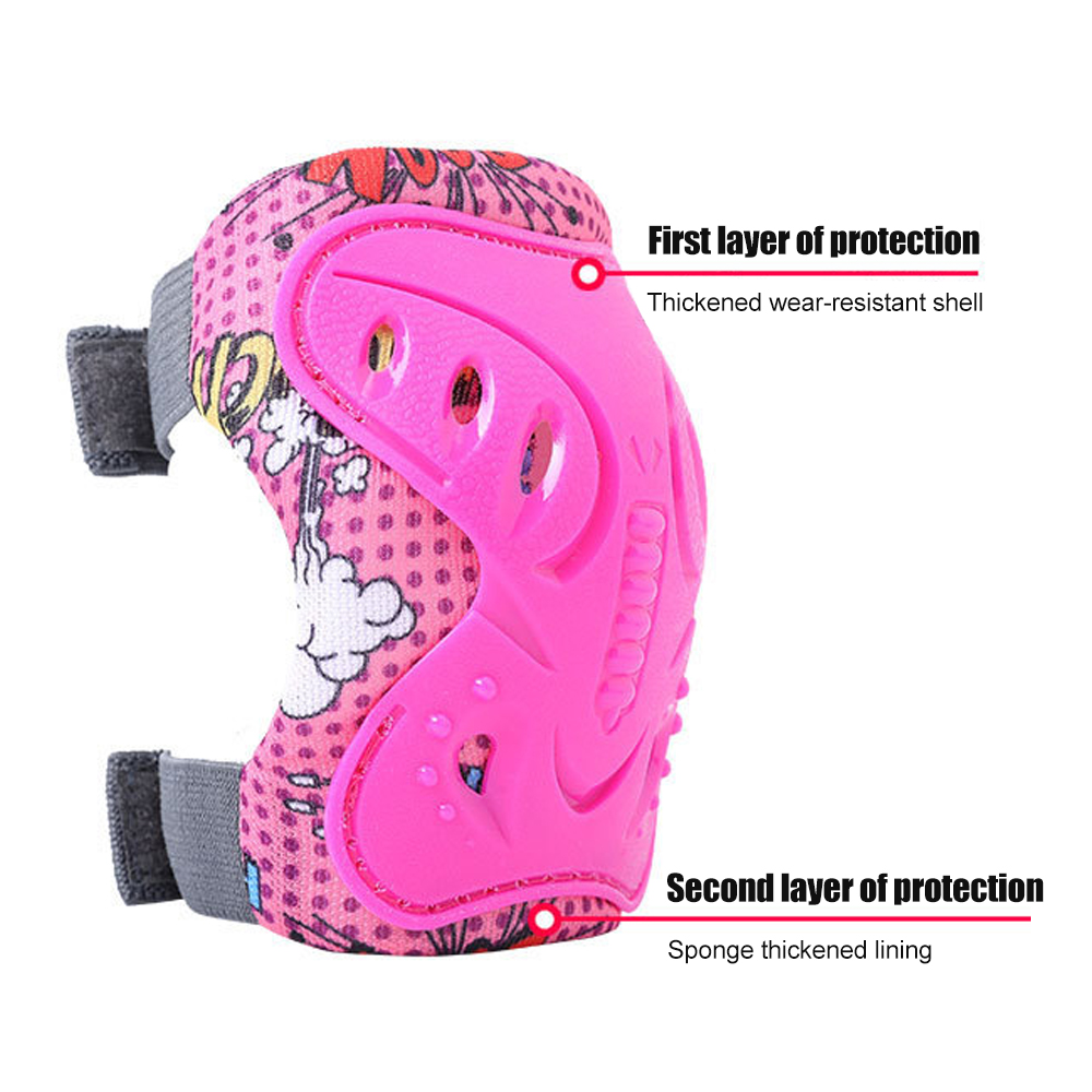 6 Stuks Kids 3-12 Jaar Knie El - Cycling Gear Kids recensie en prijs