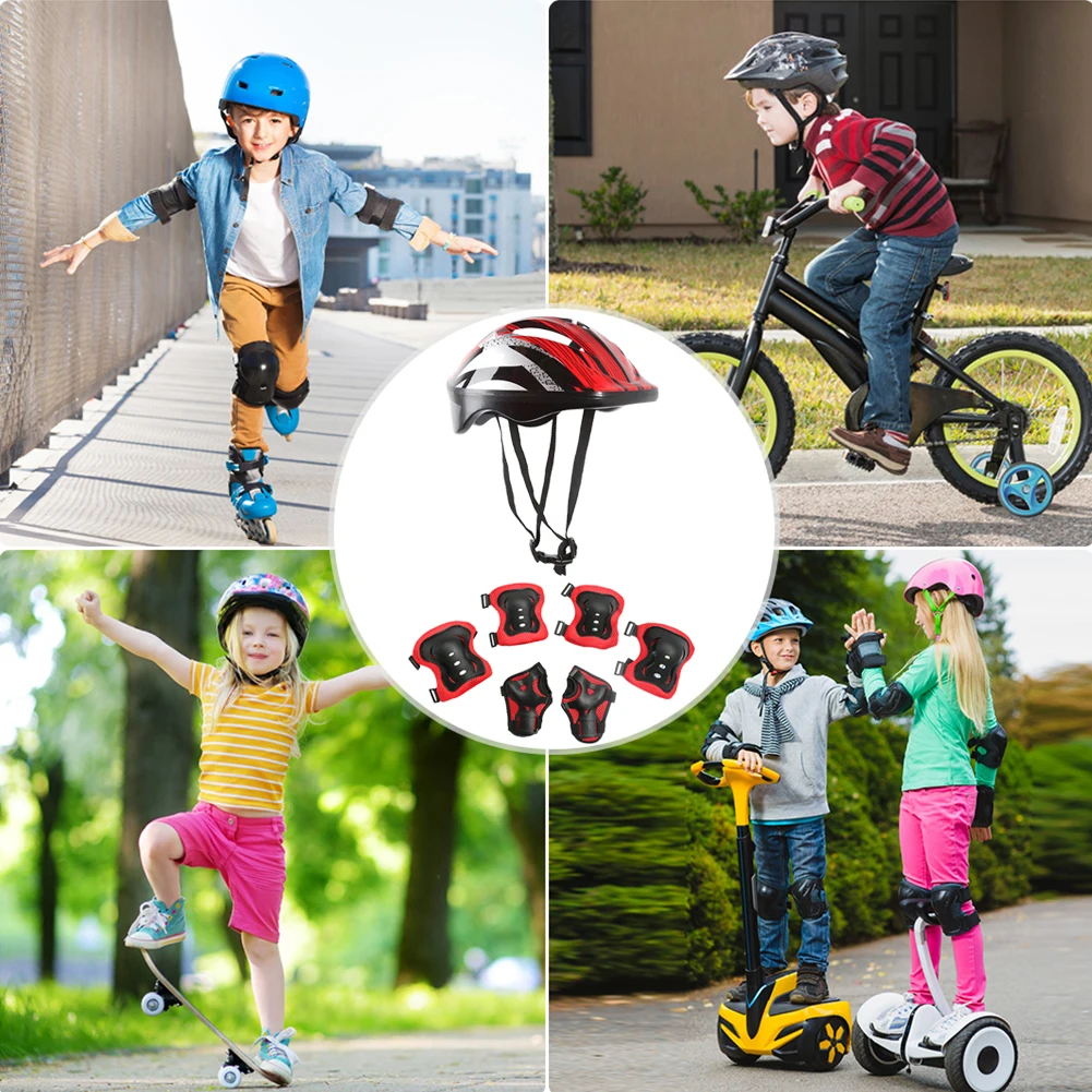 7 Stuks Fiets Sport Beschermen - Cycling Gear Kids recensie en prijs